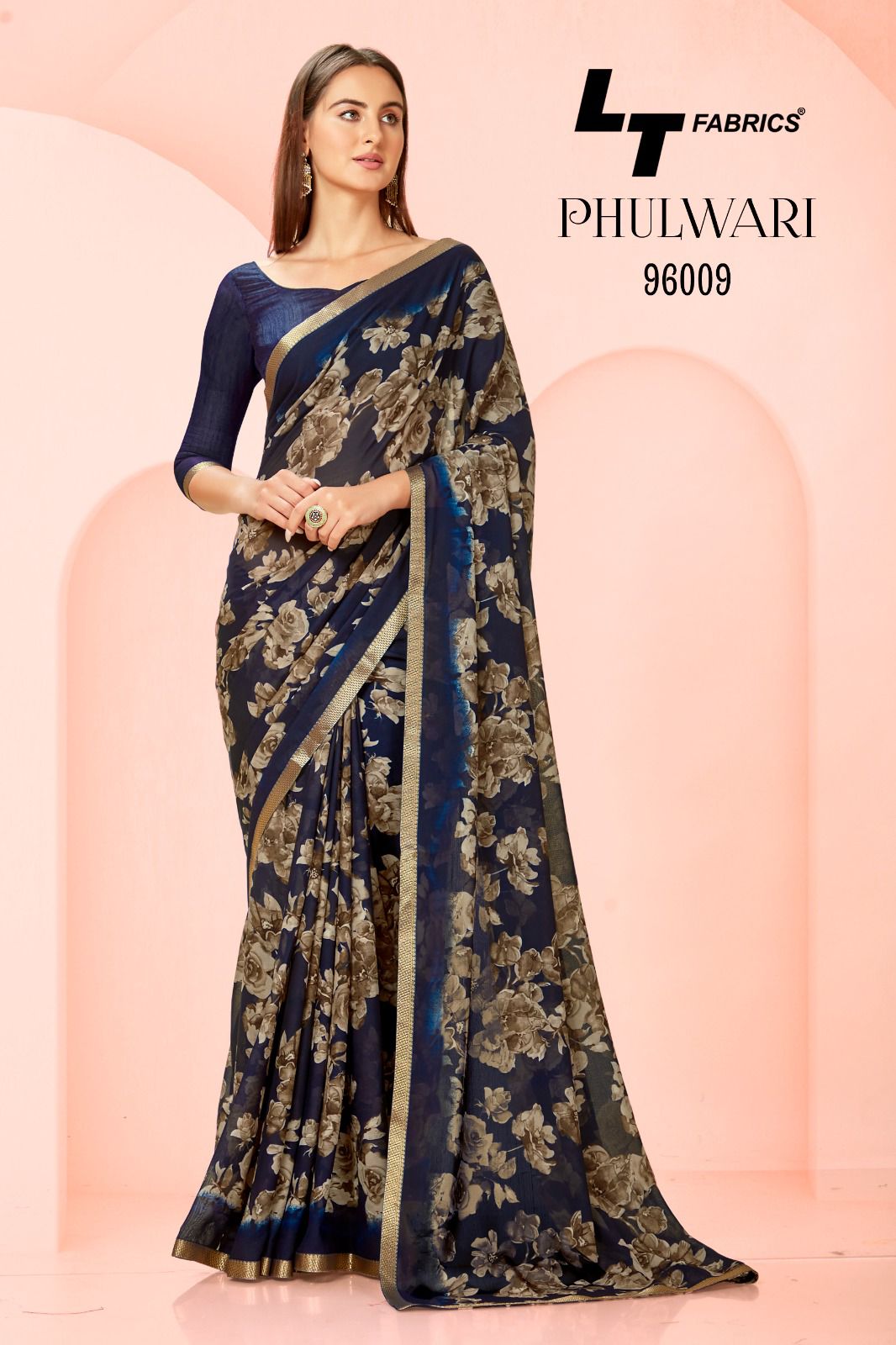 Phulwari Floral By LT Fabrics Printed Sarees Catalog